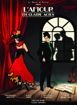 Affiche de L'Amour en Quatre Actes