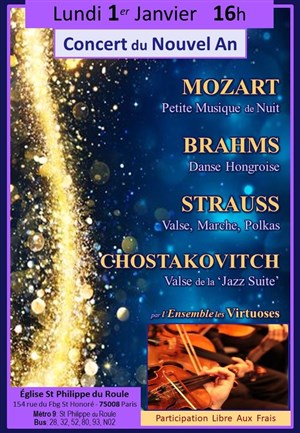 Affiche de Grand Concert du Nouvel An