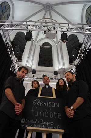 Affiche de Oraison - Spectacle d'Improvisation Dirigée