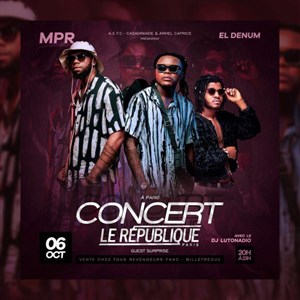 Affiche de Le concert MPR
