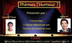 Affiche de Thèmes L'humour ?