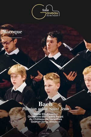 Affiche de Bach : La Passion selon Saint Jean