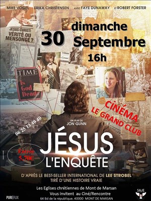 Affiche de Film Jésus l'enquête