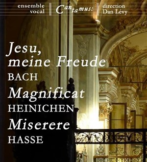 Affiche de Jesu Meine Freude de Bach, oeuvres de Hasse et Heinichen