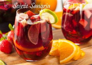 Affiche de Soirée Sangria !