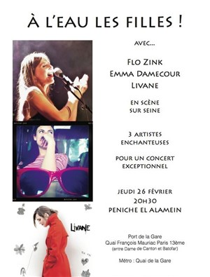 Affiche de À l'eau les filles !