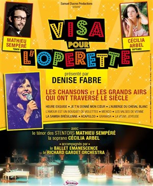 Affiche de Visa pour l'opérette