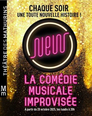 Affiche de NEW - La Comédie Musicale Improvisée