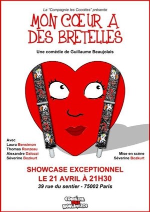 Affiche de Mon coeur à des Bretelles