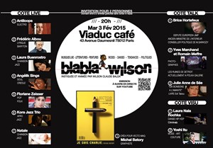 Affiche de Le Blabla Wilson | Emission Tv Live + Concerts + Plateau d'artistes