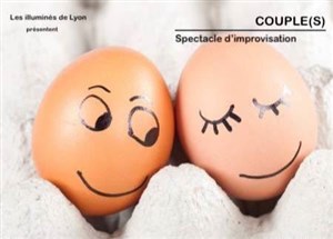 Affiche de Couple(s), spectacle d'improvisation