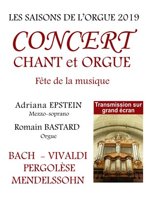 Affiche de L'orgue fête la Musique