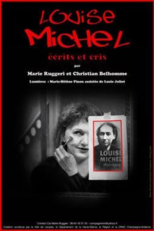 Affiche de Louise Michel | Ecrits et cris