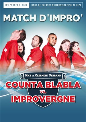 Affiche de Match d'impro par les Counta BlaBla