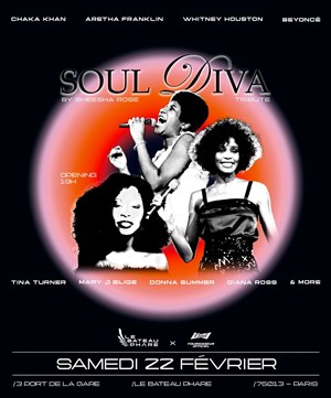 Affiche de Soul Diva Tribute