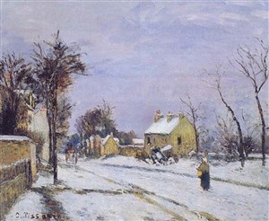 Affiche de Visite guidée : Exposition Camille Pissarro Le premier des impressionnistes | par Loetitia Mathou