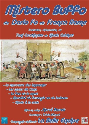 Affiche de Mistero Buffo