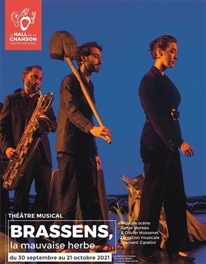 Affiche de Brassens, la Mauvaise herbe