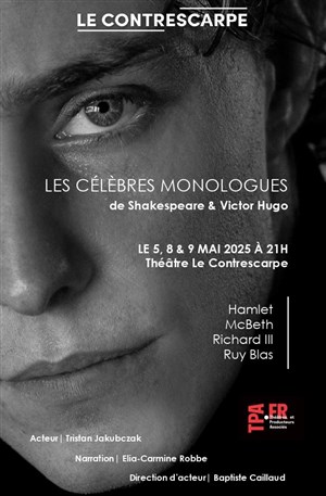 Affiche de Les célèbres monologues