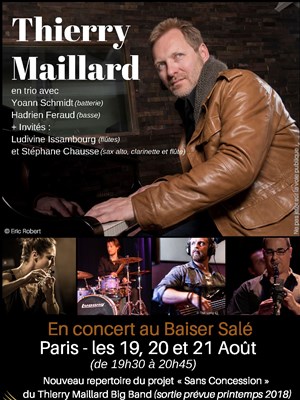 Affiche de Thierry Maillard Trio - New Project