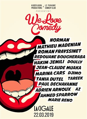 Affiche de We Love Comedy 3