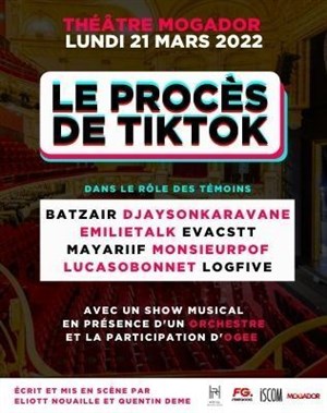 Affiche de Le Procès de Tiktok