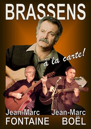 Affiche de Brassens à la Carte
