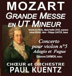 Affiche de Choeur et Orchestre Paul Kuentz