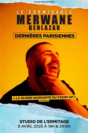 Affiche de Le formidable Merwane Benlazar