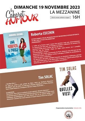 Affiche de Le Cabaret Humour