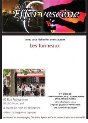 Affiche de Soirée Blind Test (Quiz musical) géant et en équipe
