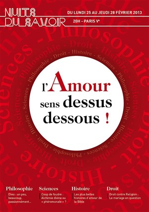 Affiche de Le coup de foudre, alchimie divine ou phéromonale ?