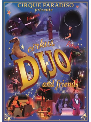 Affiche de Cirkus DuO and friends | Nouveau spectacle du Cirque Paradiso