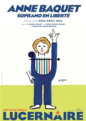 Affiche de Anne Baquet | Soprano en liberté