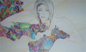 Affiche de Cour de Dessin de Mode