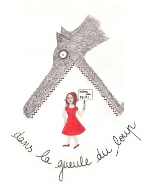 Affiche de Dans la gueule du loup - contes de dévoration