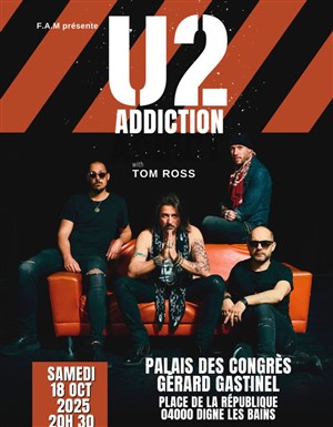 Affiche de U2 Addiction | Digne-les-Bains