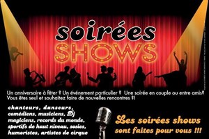 Affiche de Soirées shows Gold