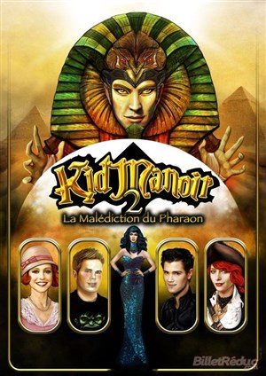 Affiche de Kid Manoir 2, la malédiction du pharaon