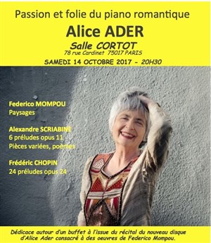 Affiche de Passion et folie du Piano Romantique