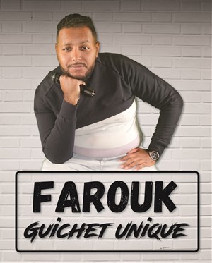 Affiche de Farouk Wahrani dans Guichet unique
