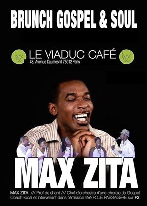 Affiche de Brunch Gospel & Soul avec Max Zita & guests