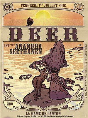 Affiche de Deer + 1ère partie: Anandha Seethanen