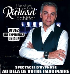Affiche de Richard Schiffer spectacle d'hypnose : au-delà de votre imaginaire