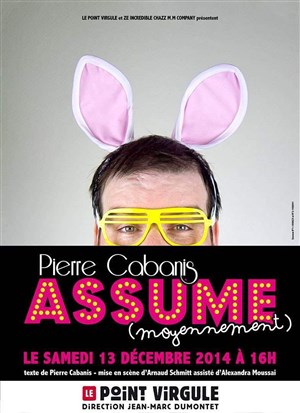 Affiche de Pierre Cabanis dans Pierre Cabanis assume moyennement
