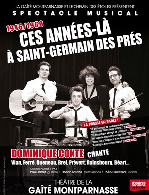 Affiche de Ces années là à Saint Germain des Près