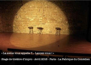 Affiche de Stage de théâtre