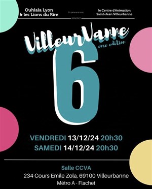 Affiche de Festival VilleurVanne | 6ème édition