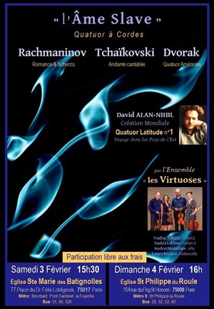 Affiche de Quatuor à Cordes : L'Âme Slave