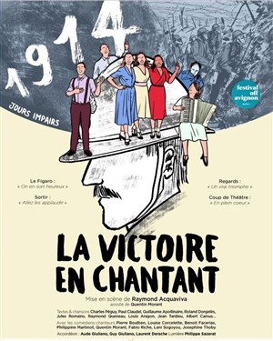 Affiche de La Victoire en chantant, 1914